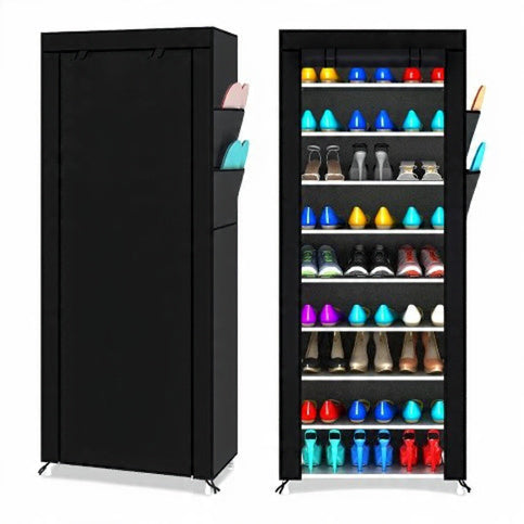 Organize your shoes with a portable shoe rack. Durable, foldable & space saving design. Available online with delivery across Pakistan.