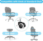 Office Chair Wheels Replacement Set of 5 – Universal Heavy Duty Rubber Casters