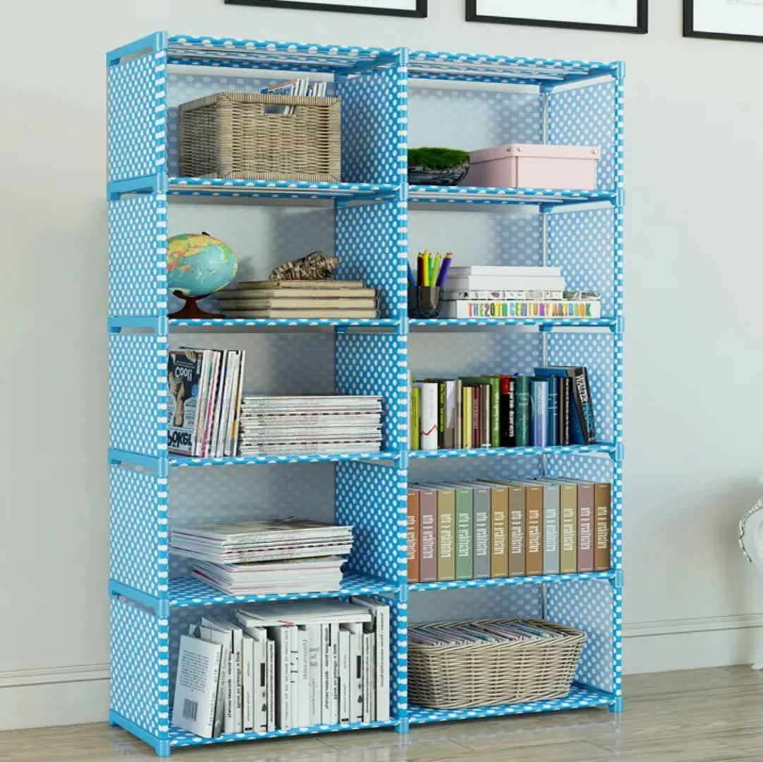Organize Smarter with Our Portable Bookshelf Rack