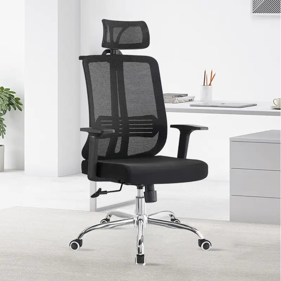 RX-700 Recliner High Back Office Chair with Adjustable Armrests & Headrest