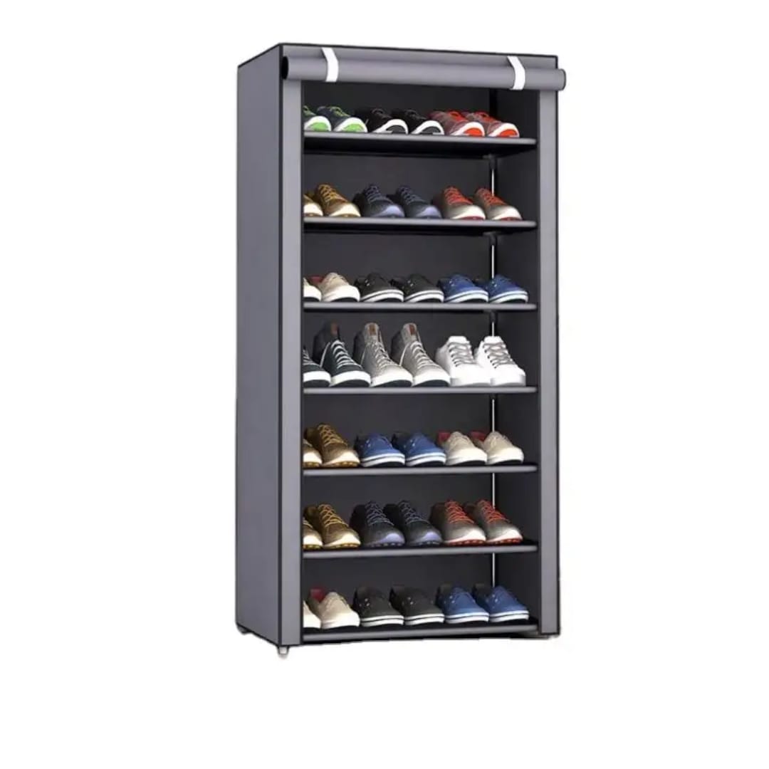 Organize your shoes with a portable shoe rack. Durable, foldable & space saving design. Available online with delivery across Pakistan.