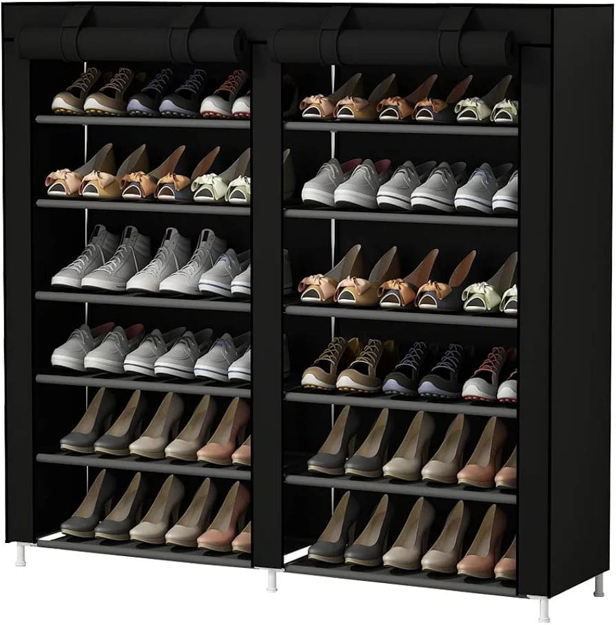 Organize your shoes with a portable shoe rack. Durable, foldable & space saving design. Available online with delivery across Pakistan.