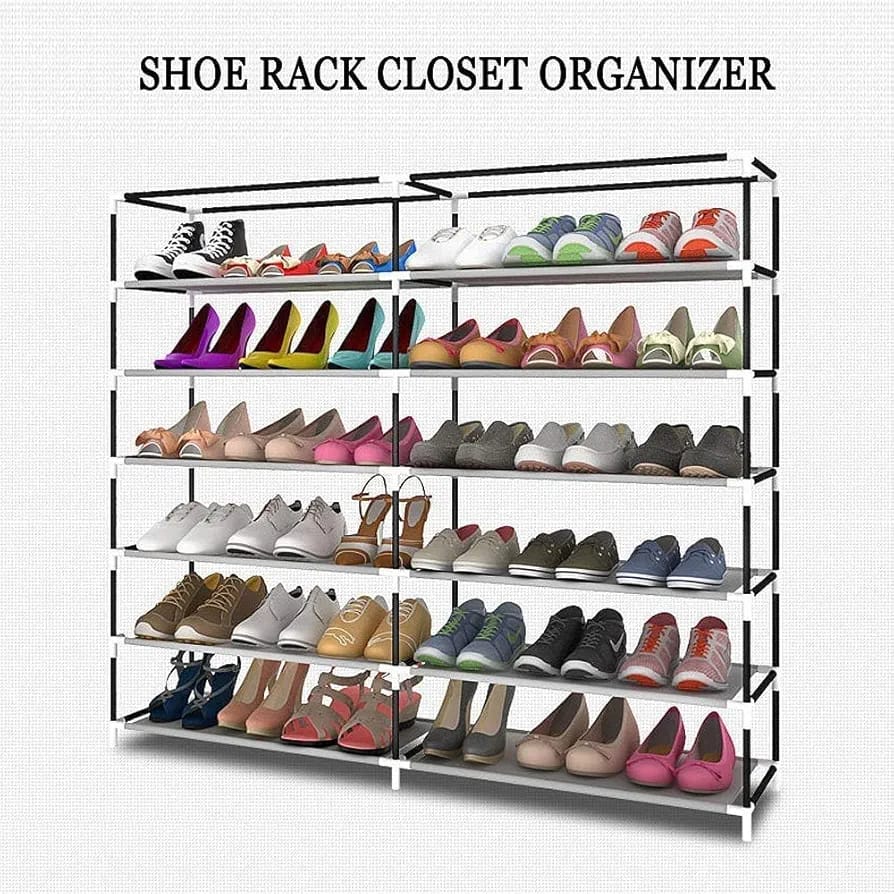 Organize your shoes with a portable shoe rack. Durable, foldable & space saving design. Available online with delivery across Pakistan.