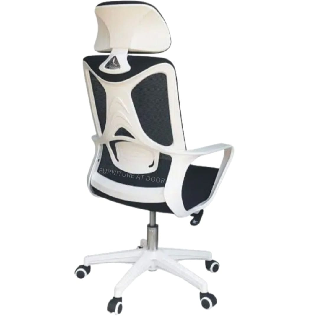 M12 Mesh Office Chair – Adjustable Headrest & Height
