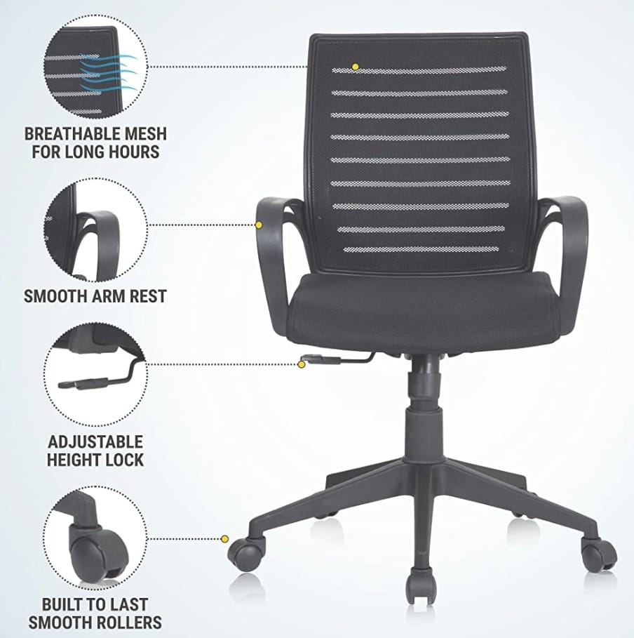 Mid Back Chair- A982