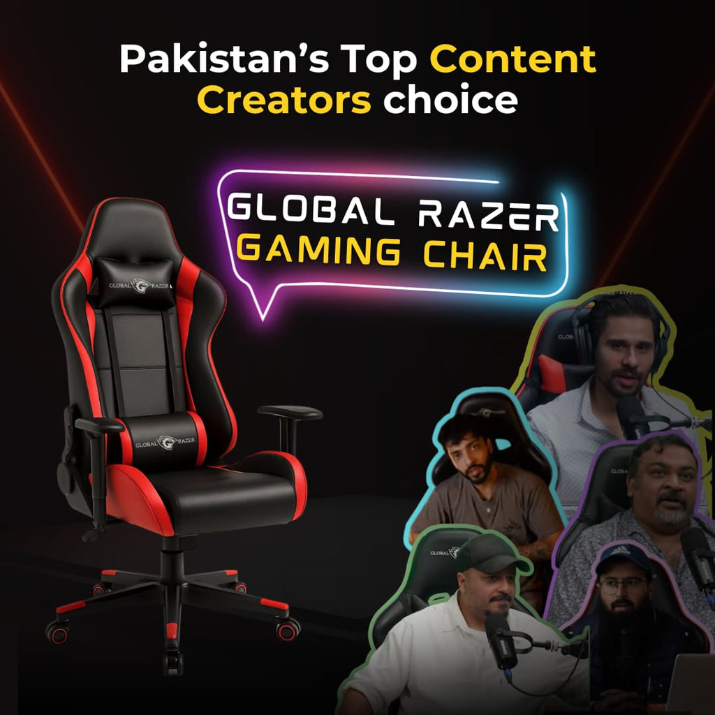 Global Razer- Gaming Chair-Imported Gaming Chair