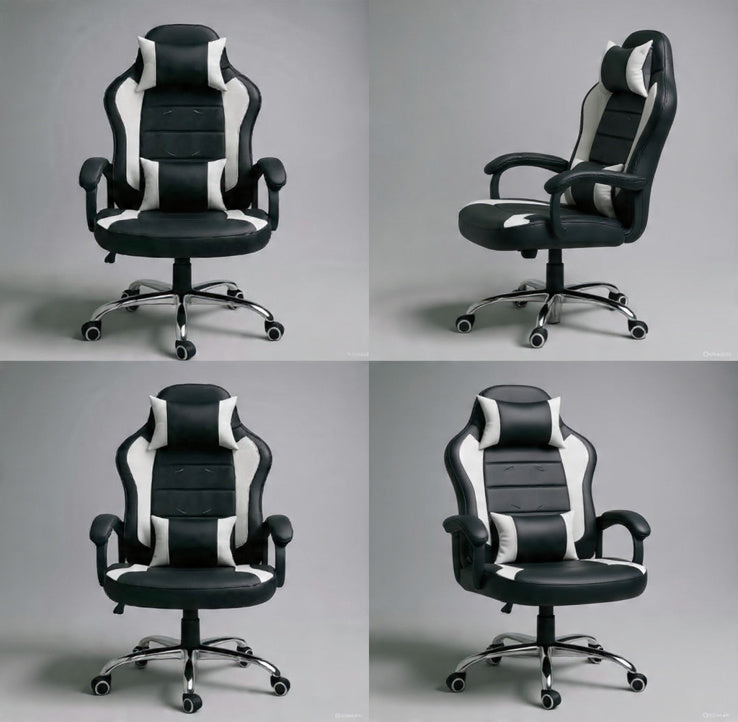 Gaming Chair with Lumbar Support for Long Gaming Hours